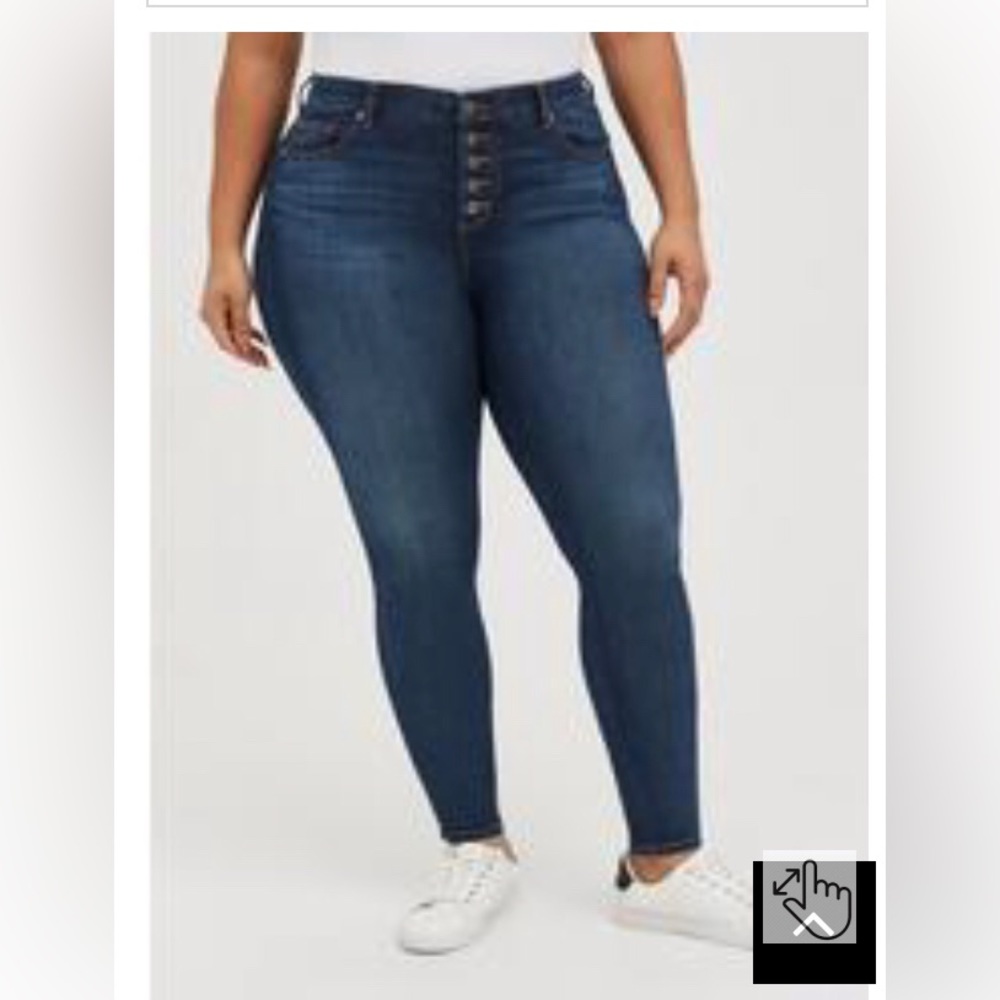 Torrid Bombshell Skinny High Rise Regular 24w